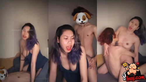 คลิปหลุดไทย notfullbaht น้องไม่เต็มบาท สาวขี้เงี่ยนตั้งกล้องปลุกแฟนตื่นมาเย็ด เงี่ยนจนน้ำหีไหลเลยขึ้นขย่มโยกควย กระแทกเย็ดเต็มแรงจนผัวทนไม่ไหว จับกระหน่ำซอยรูหีรัวไม่ยั้งจนน้ำแตก