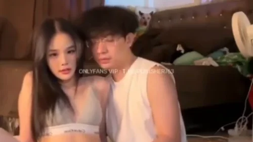 คลิปหลุด Onlyfans tanhttp สาวไทยหีเนียนนมใหญ่ผิวขาวน่ารัก ถูกแฟนจับเย็ดท่าหมาในห้องนอนจริง จูบปากอมควยเบ็ดหีครางเสียวน้ำเงี่ยนแตกคารู
