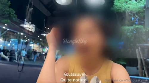 คลิปหลุด Onlyfans hongteskykub นัดเย็ดสาวไทยตัวเล็กผิวขาวหีแฉะ เย็ดในโรงแรมซอยหีไม่ยั้งครางเสียวดังลั่นห้อง ควยใหญ่แทงหีน้ำเงี่ยนแตกกระจาย