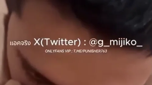 คลิปหลุด g_mijiko_ สาวไทยขาวเนียนจริงในคอนโด โดนแฟนจับซอยหีครางเสียวลั่นห้อง เย็ดสดจนน้ำแตกในหีเต็มรู
