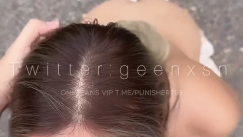 คลิปหลุด Onlyfans น้องกรีน geenxsn สาวไทยนมเล็กหีแฉะ เย็ดคาชุดในเบาะรถเอาท์ดอร์ โดนกระแทกหีครางเสียวดังไม่กลัวใครดู