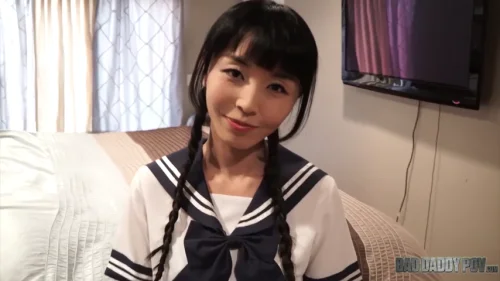 คลิปหลุดญี่ปุ่น Marica Hase ลูกเลี้ยงนักเรียนหีฟิตนมใหญ่ผิวขาว มาขอบคุณพ่อเลี้ยงด้วยการเย็ดสดโม๊กควยขย่มท่าหมาแตกในหีครางเสียว